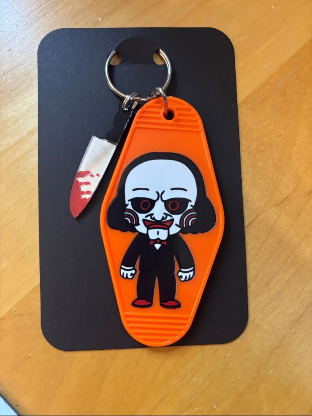 Horror Fandom Vibes Handcrafted motel keys chains: Pick 1 - Picture 6 of 6